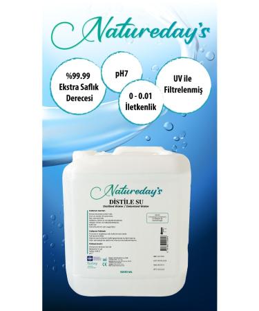 Naturedays Distilled Water 5000 ml