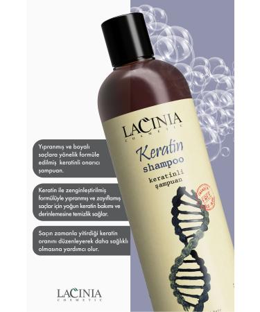 Lacinia Keratin Shampoo 400 ml - Buy Online on GoSupps.com
