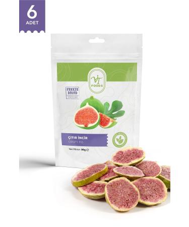 Vit Foods -Freeze Dry Crispy Fig Slices - 6 PIECES