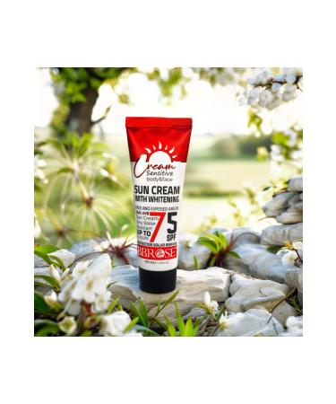 BBROSE Whitening Water-resistant Sun Cream Bbrose SPF 75 SPF 60 Hand Body Sun Cream for all skin types - Buy Online on GoSupps.com