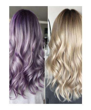 jeans color Ammonia Free Amethyst Colored Hair Dye 250 Ml x2 Pieces Odorless Water Based Amethyst Hair Dye - Buy Online on GoSupps.com