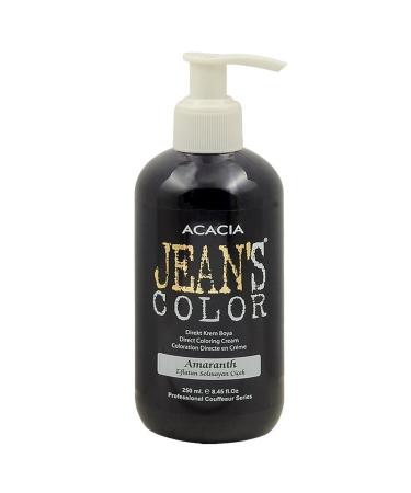 jeans color Ammonia-Free Colored Hair Dye Violet Unfading Flower 250ml. Odorless Water-Based Amaranth Hair Dye - Buy Online on GoSupps.com