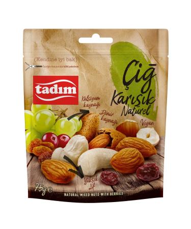Tad m TADIM MIXED NUTS NATURAL 75gr X 12 PIECES