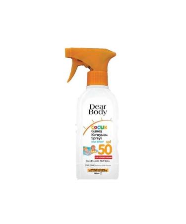 dear body spf 50 sun cream for kids 200 ml