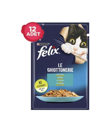 FELIX Felix Tuna Cat Wet Food 85 gr - 12 Pieces