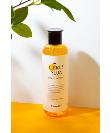 Farmstay Revitalizing and Brightening Toner with Vitamin C 280 ml - Buy Online on GoSupps.com