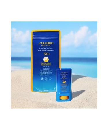 Shiseido Clear Suncare Stick SPF50+ - Buy Online on GoSupps.com
