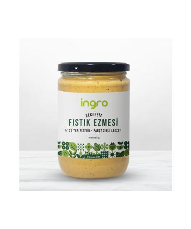 Ingro Ingro Gluten-Free Peanut Butter (PIECE FLAVOR) 590 G