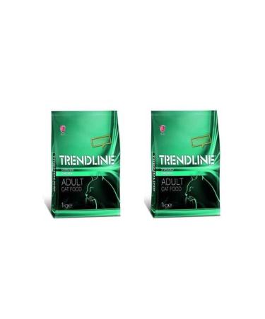 Trendline Sterilized Chicken Cat Food 1 Kg * 2 Pieces