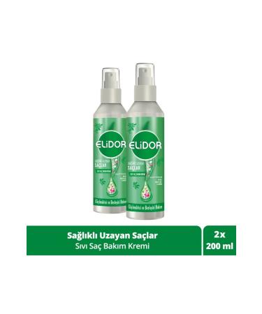 Elidor Superblend Liquid Hair Care Cream Healthy Growing Hair 200 ml X2