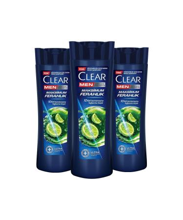 Clear Men Anti-Dandruff Shampoo Maximum Freshness 350 ml X3 - Buy Online on GoSupps.com