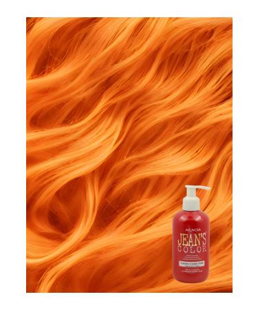 jeans color Ammonia Free Colored Hair Dye Orange 250ml. Odorless Water Based Orange Hair Dye - Buy Online on GoSupps.com