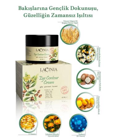 Lacinia Eye Contour Care Cream 45 Ml. - Buy Online on GoSupps.com