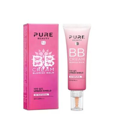 PURE BEAUTY BB Cream (Blemish Balm) SPF50 PA+++ Natural (30 ml) - Buy Online on GoSupps.com