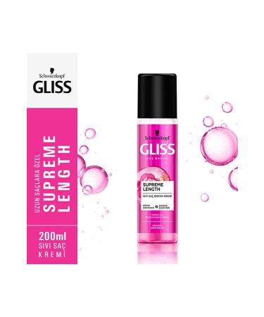Gliss Brand: Schwarzkopf Supreme Length Liquid Conditioner 200 Ml Category: Conditioner