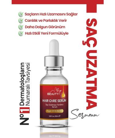 Miya Beauty Fast Hair Growth Serum Argan and Keratin Essence Anti-Loss 30 ml (SPECIAL FORMULA)