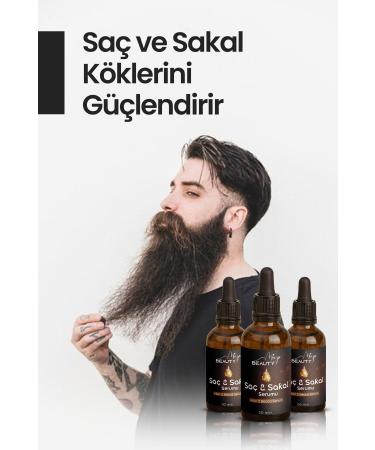 Miya Beauty Hair Serum 30 ml for sparse beard and beardlessness. - Buy Online on GoSupps.com