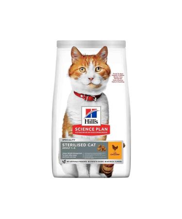 Hill's SCIENCE PLAN Chicken Sterilized Adult Cat Food 10 Kg - Buy Online on GoSupps.com