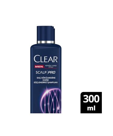 Clear Men Scalp Pro Strengthening Shampoo Effective Against Hair Loss and Dandruff 300 ml