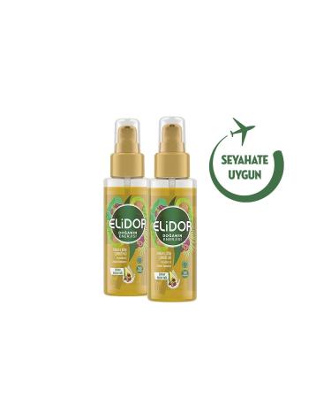 Elidor Nature's Energy Serum Hair Care Oil Avocado and Grape Seed Oil 80ml X2 Pieces - Buy Online on GoSupps.com