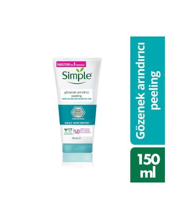 Simple Daily Skin Detox Pore Refining Peeling For Clean and Shine-Free Skin 150 ml