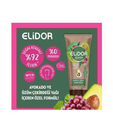 Elidor Nature's Energy Repairing Super Hair Care Cream Avocado Grape Seed Oil 170 ml X2 - Buy Online on GoSupps.com