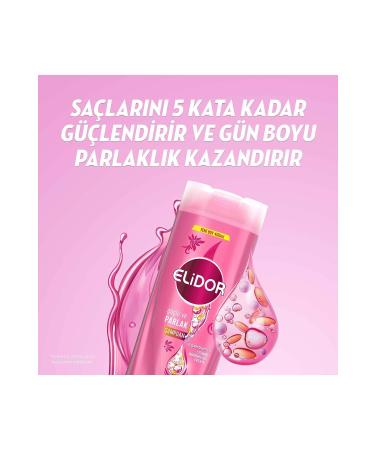 Elidor Superblend Shampoo Strong And Shiny 400 ml X2 1 Minute Repair Super Hair Care Conditioner 170 ml - Buy Online on GoSupps.com