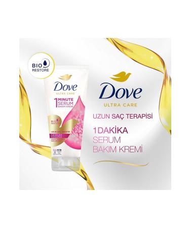 Dove Ultra Care Hair Care Shampoo Long Hair Therapy 400 ml X2 1 Minute Serum Care Conditioner 170 ml - Buy Online on GoSupps.com