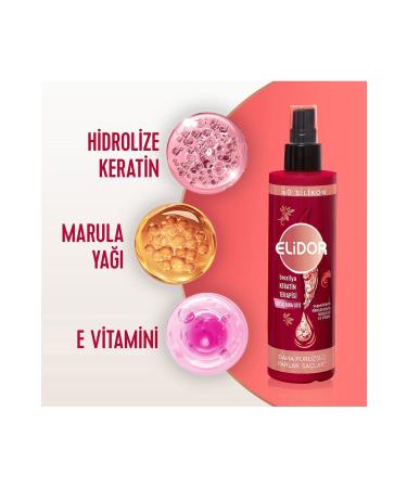 Elidor Brazilian Keratin Therapy Hair Care Series Set of 3 - Buy Online on GoSupps.com