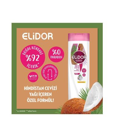 Elidor Nature's Energy Hair Care Shampoo Coconut Oil 400 ml Hair Care Conditioner 350 ml - Buy Online on GoSupps.com