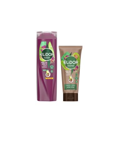 Elidor Nature's Energy Avocado and Grape Seed Oil Shampoo 400 ml Hair Care Conditioner 170 ml - Buy Online on GoSupps.com