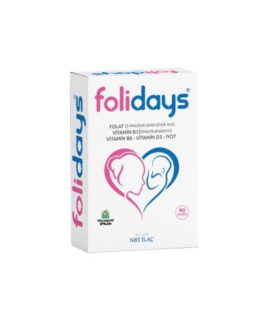 Nbt la Nbt Life Folidays 90 Capsules - Buy Online on GoSupps.com