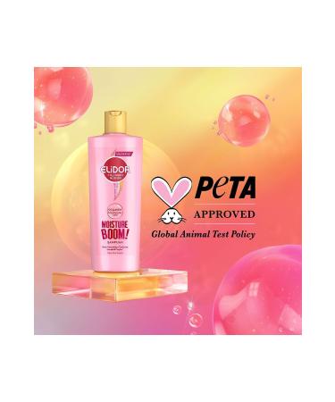 Elidor Collagen Blends Sulfate-Free Hair Care Shampoo Moisture Boom Intensive Moisture Therapy 350 ml - Buy Online on GoSupps.com