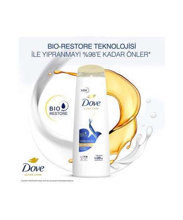 Dove Ultra Care Hair Care Shampoo Intensive Repair 400 ml X2 1 Minute Serum Care Conditioner 170 ml - Buy Online on GoSupps.com