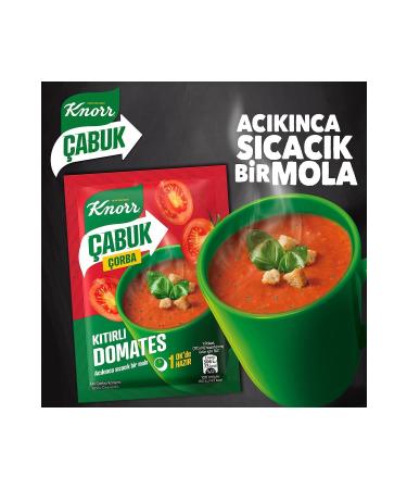Knorr Crispy Tomato Quick Soup 22 gr X 24 Pieces - Buy Online on GoSupps.com