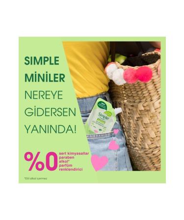 Simple Kind To Skin Mini Refreshing Facial Cleansing Gel 50 Ml - Buy Online on GoSupps.com