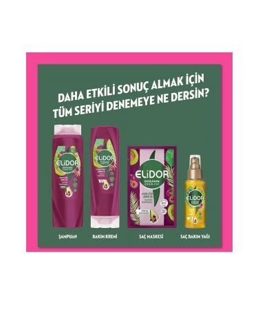 Elidor Nature's Energy Repairing Super Hair Care Cream Avocado Grape Seed Oil 170 ml X2 - Buy Online on GoSupps.com