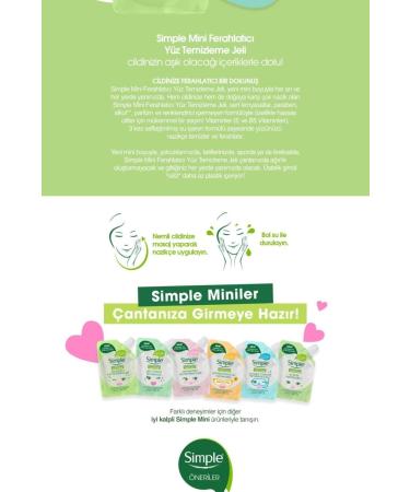 Simple Kind To Skin Mini Refreshing Facial Cleansing Gel 50 Ml - Buy Online on GoSupps.com