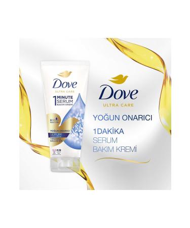 Dove Ultra Care 1 Minute Serum Hair Care Conditioner Intensive Repair 170 ml X2 - Buy Online on GoSupps.com