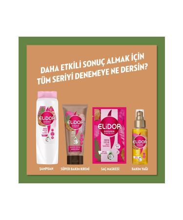 Elidor Nature's Energy Hair Care Cream Coconut Oil 350 ml X2 Pieces - Buy Online on GoSupps.com