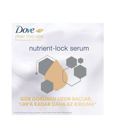 Dove Hair Therapy Sulfate-Free Serum Hair Care Conditioner Breakage Remedy Anti-Breakage 170 ml - Buy Online on GoSupps.com