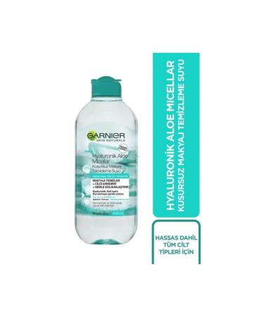 Garnier Hyaluronic Aloe Flawless Make-Up Remover Water 400ml