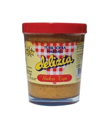 Delizia Mustard Bakry Type Glass 150gr 3' PACK