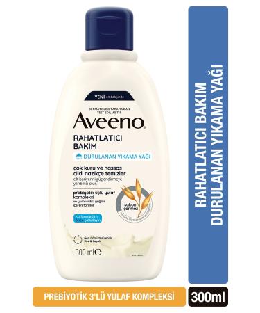 AVEENO Soothing Rinse Care Wash Oil for Very Dry and Itchy Skin 300 Ml