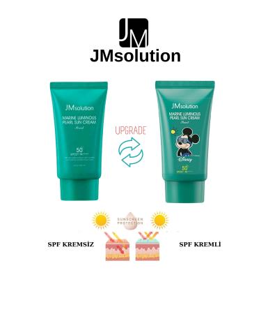 JMsolution Edelweiss Glacier Water Alps Refreshing/Marine Luminous Pearl-moisturizing Sunscreen SPF50+PA++++ - Buy Online on GoSupps.com