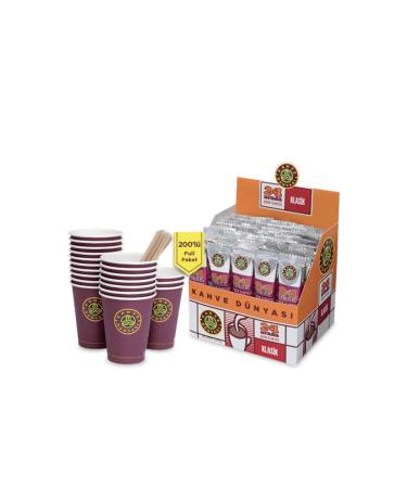 Coffee World 2 in 1 200 Full Package Classic