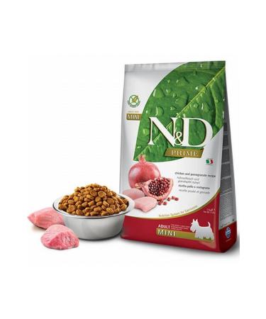 N & D Prime Chicken Pomegranate Small Breed Grain Free Adult Dog Food 2.5 Kg