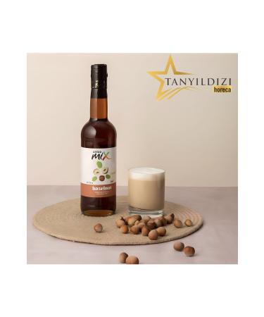 Unicomix Hazelnut Syrup (GLASS 700 ML)