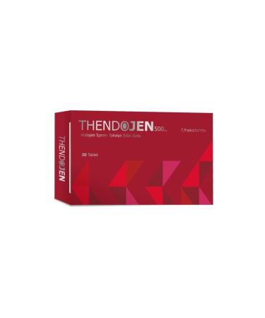 THENDOJEN 500 Mg Collagen Containing Supplementary Food 30 Tablets