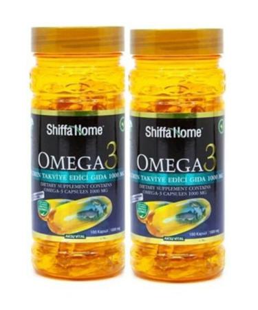 Shiffa Home Omega-3 1000 Mg 200 Softgel 2 Pieces - Buy Online on GoSupps.com